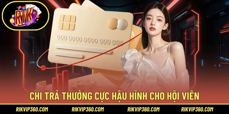 Chi trả thưởng cực hậu hĩnh cho hội viên