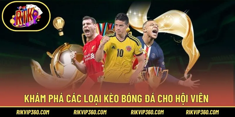 Khám phá các loại kèo bóng đá cho hội viên 