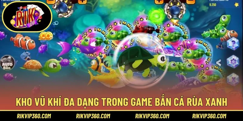 Điểm qua kho vũ khí lợi hại trong trải nghiệm săn cá