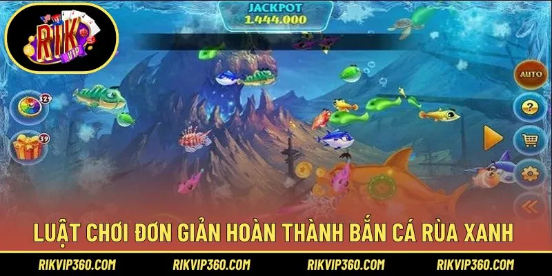 Luật đơn giản trong từng trải nghiệm săn cá rùa xanh