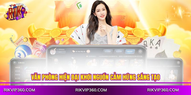Văn phòng hiện đại khơi nguồn cảm hứng sáng tạo 